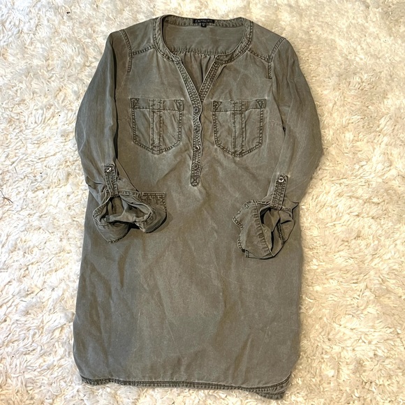 Express Dresses & Skirts - Express army green dress